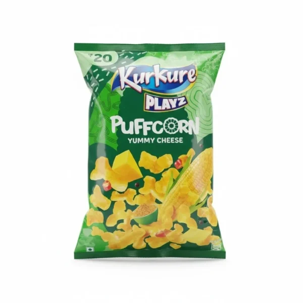 Kurkure Puffcorn Yummy Cheese - 52 g
